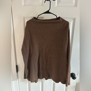 Eileen fisher brown cozy sweater